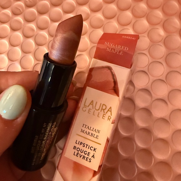 Laura Geller Other - Laura Geller Sugared Maple Italian Marble Lipstick - Warm Brown Shimmer